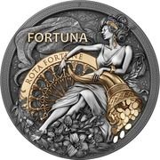 5 Dollars - Charles III Fortune, Niue, 2023 reverse image