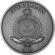 5 Dollars - Charles III Garden of the Hesperides obverse image