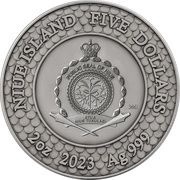 5 Dollars - Charles III Pearl and Dragon obverse image