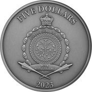 5 Dollars - Charles III Pierrot obverse image