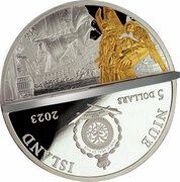 5 Dollars - Charles III Pirate Ship obverse image