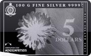 5 Dollars - Charles III SilverNote Coinbar obverse image