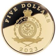 5 Dollars - Charles III Viljandi obverse image