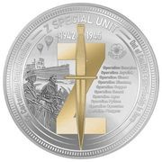 5 Dollars - Charles III Z Force, Niue, 2023 reverse image