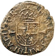 4 Mites "Double Courte" - Philip II reverse image