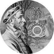 5 Dollars - Charles III The Hunters in the Snow obverse image