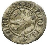 ¼ Gros - Charles V reverse image