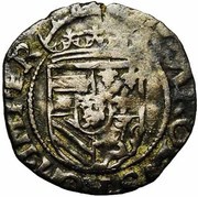 ¼ Groot - Charles V obverse image