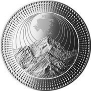 5 Dollars - Charles III Asia: Mount Everest, Niue, 2023 reverse image