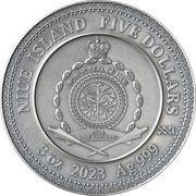 5 Dollars - Charles III Vishnu obverse image
