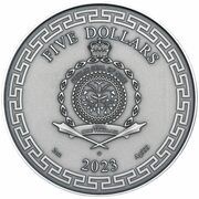 5 Dollars - Charles III Chinese Qing Dynasty obverse image