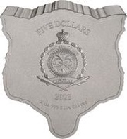 5 Dollars - Charles III Wolf obverse image
