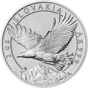 5 Dollars - Charles III Golden Eagle, Niue, 2023 reverse image