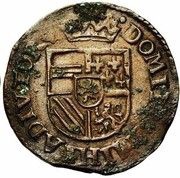 ½ Liard "Gigot" - Philip II Antwerp reverse image