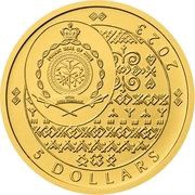 5 Dollars - Charles III Golden Eagle obverse image