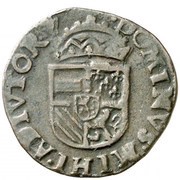 ½ Liard "Gigot" - Philip II Cross type reverse image