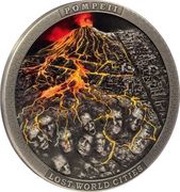 5 Dollars - Charles III Pompeii, Niue, 2023 reverse image