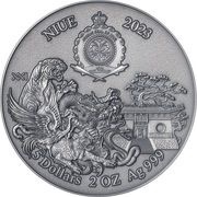 5 Dollars - Charles III Shaolin Leopard obverse image