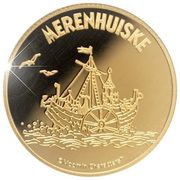 5 Dollars - Charles III Merenhuiske, Niue, 2023 reverse image