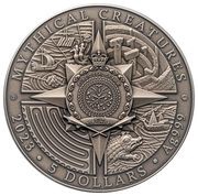 5 Dollars - Charles III Minotaur obverse image