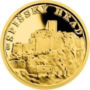 5 Dollars - Charles III Spiš Castle, Niue, 2023 reverse image