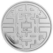 5 Dollars - Charles III Pac-Man Maze, Niue, 2023 reverse image