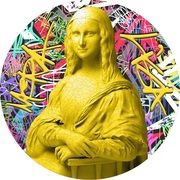 5 Dollars - Charles III Mona Lisa, Niue, 2023 reverse image