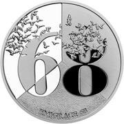 5 Dollars - Charles III Emigration of 1968, Niue, 2023 reverse image