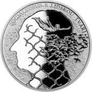 5 Dollars - Charles III Socialism with a human face, Niue, 2023 reverse image