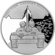 5 Dollars - Charles III Warsaw Pact troops, Niue, 2023 reverse image