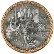 5 Dollars - Charles III Battle of Trafalgar, Niue, 2023 reverse image