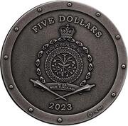 5 Dollars - Charles III Metal Bee obverse image