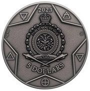 5 Dollars - Charles III Sun obverse image