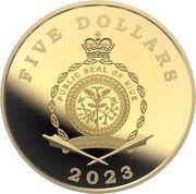 5 Dollars - Charles III Bilbao to Paris obverse image