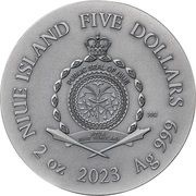 5 Dollars - Charles III Brown Bear obverse image