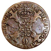 ½ Liard "Gigot" - Charles II Late type obverse image