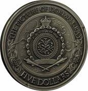 5 Dollars - Charles III The Picture of Dorian Gray obverse image