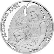 5 Dollars - Charles III Archangel Ariel, Niue, 2024 reverse image