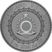 5 Dollars - Charles III Dragon obverse image