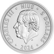5 Dollars - Charles III Czech Lion obverse image