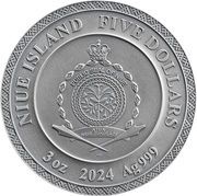 5 Dollars - Charles III Dazhbog obverse image