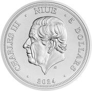 5 Dollars - Charles III Golden Eagle obverse image