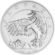 5 Dollars - Charles III Golden Eagle, Niue, 2024 reverse image