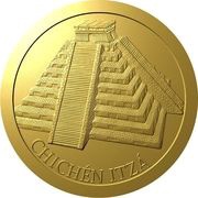 5 Dollars - Charles III Chichén Itzá, Niue, 2024 reverse image