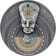 7 Dollars - Elizabeth II Nefertiti, Niue, 2020 reverse image