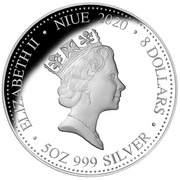 8 Dollars - Elizabeth II Year of the Rat obverse image