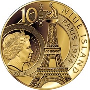 10 Dollars - Elizabeth II Paavo Nurmi obverse image
