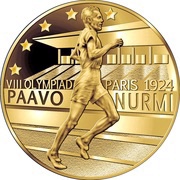 10 Dollars - Elizabeth II Paavo Nurmi, Niue, 2014 reverse image