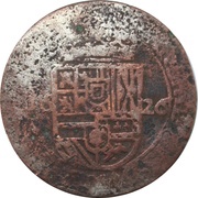 1 Liard - Phlip IV Breda, Belgium, 1626 reverse image