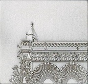10 Dollars - Elizabeth II Cathedral Notre Dame: 3/14, Niue, 2014 reverse image